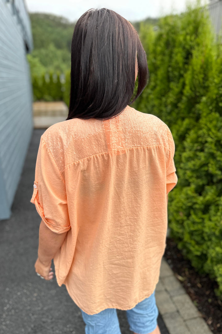 Made In Italy Vibeke Bluse Oransje