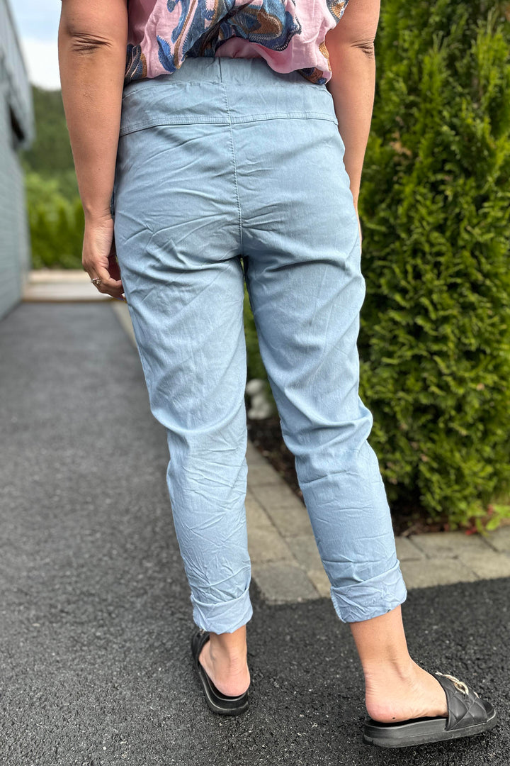 Made In Italy Evy Stretchbukse Jeans Blå