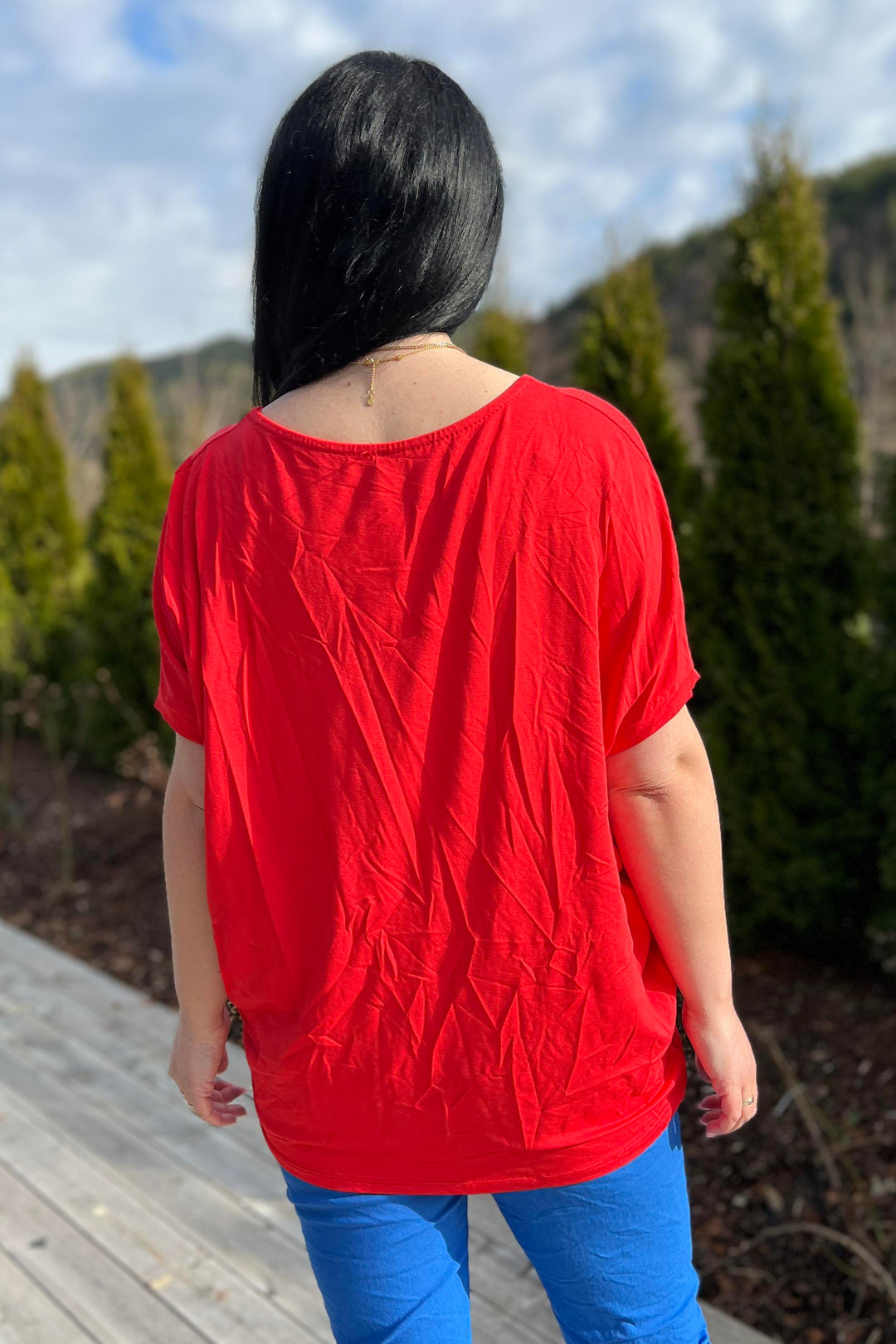 Made In Italy Stine T-Skjorte Rød