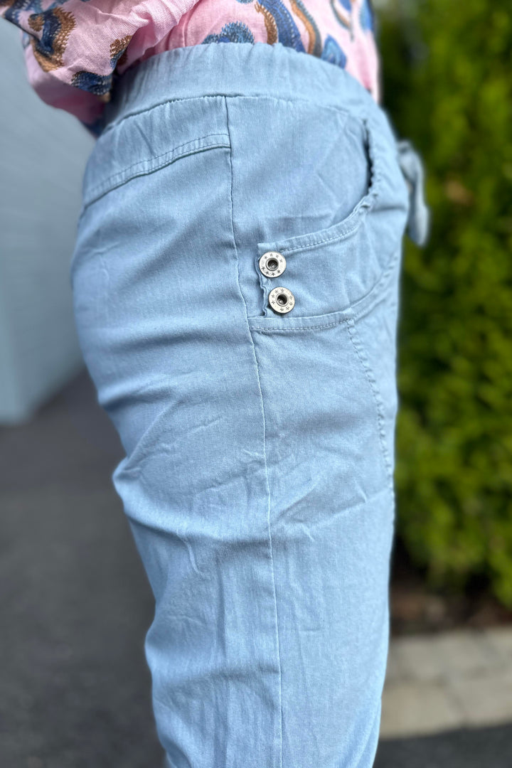 Made In Italy Evy Stretchbukse Jeans Blå