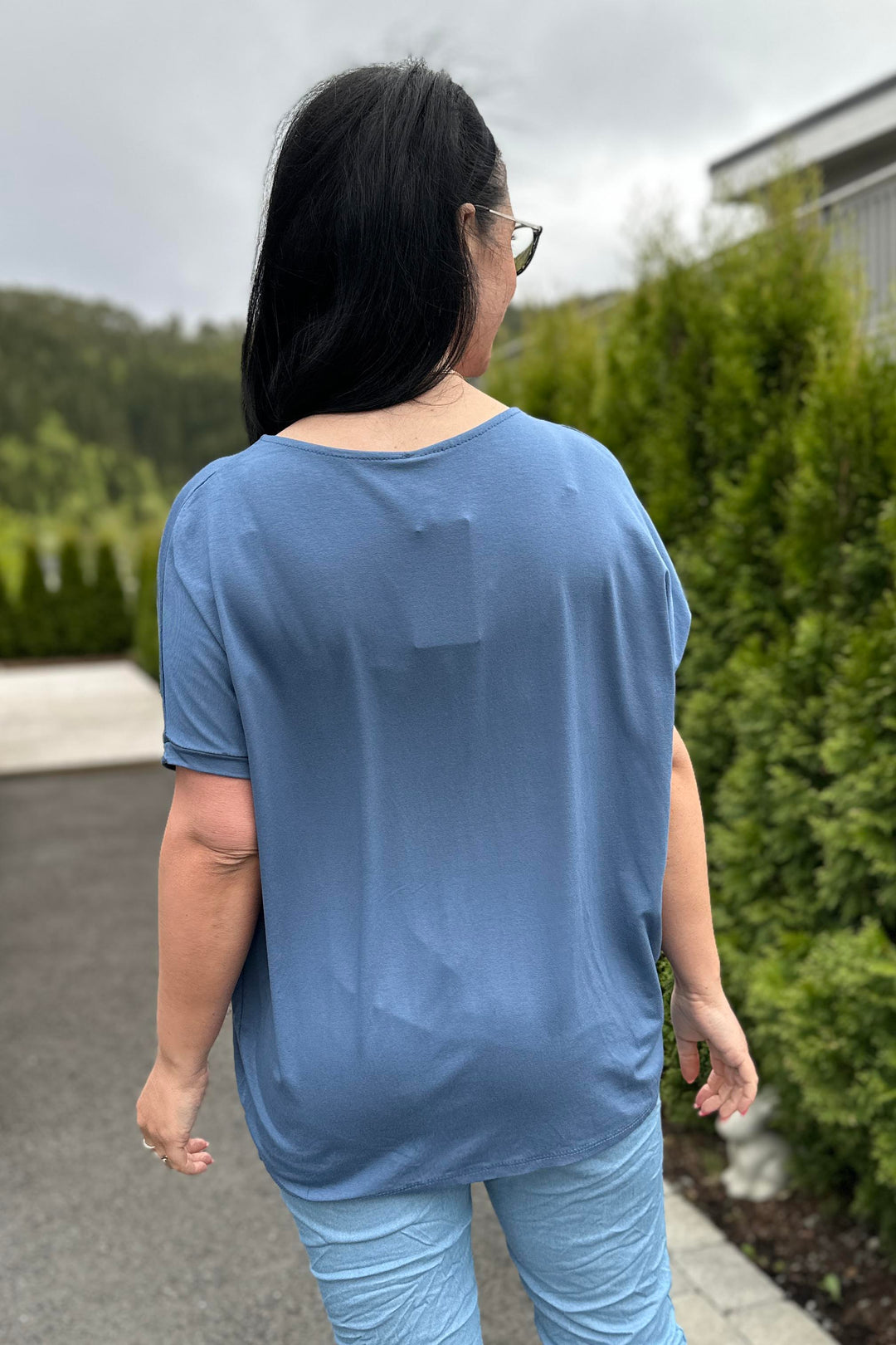 Made In Italy Stine T-Skjorte Blå