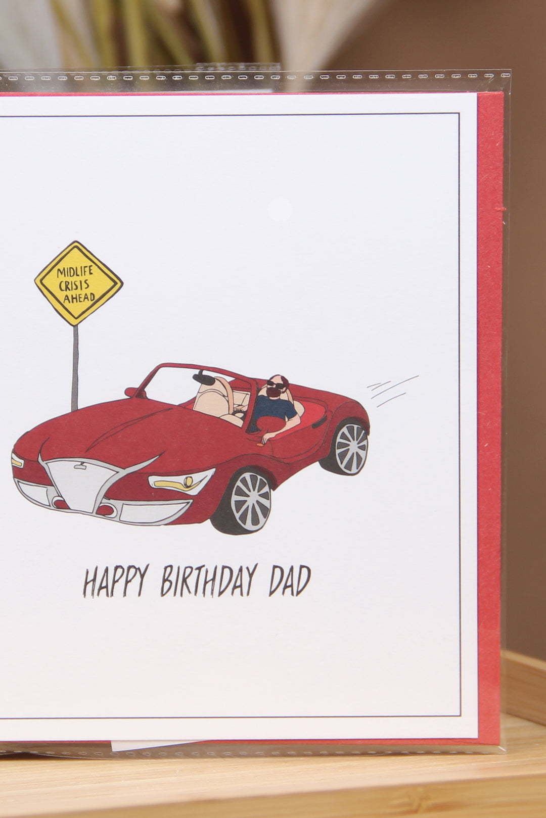 The Gift Label Kort Greeting Card - Happy Birthday Dad