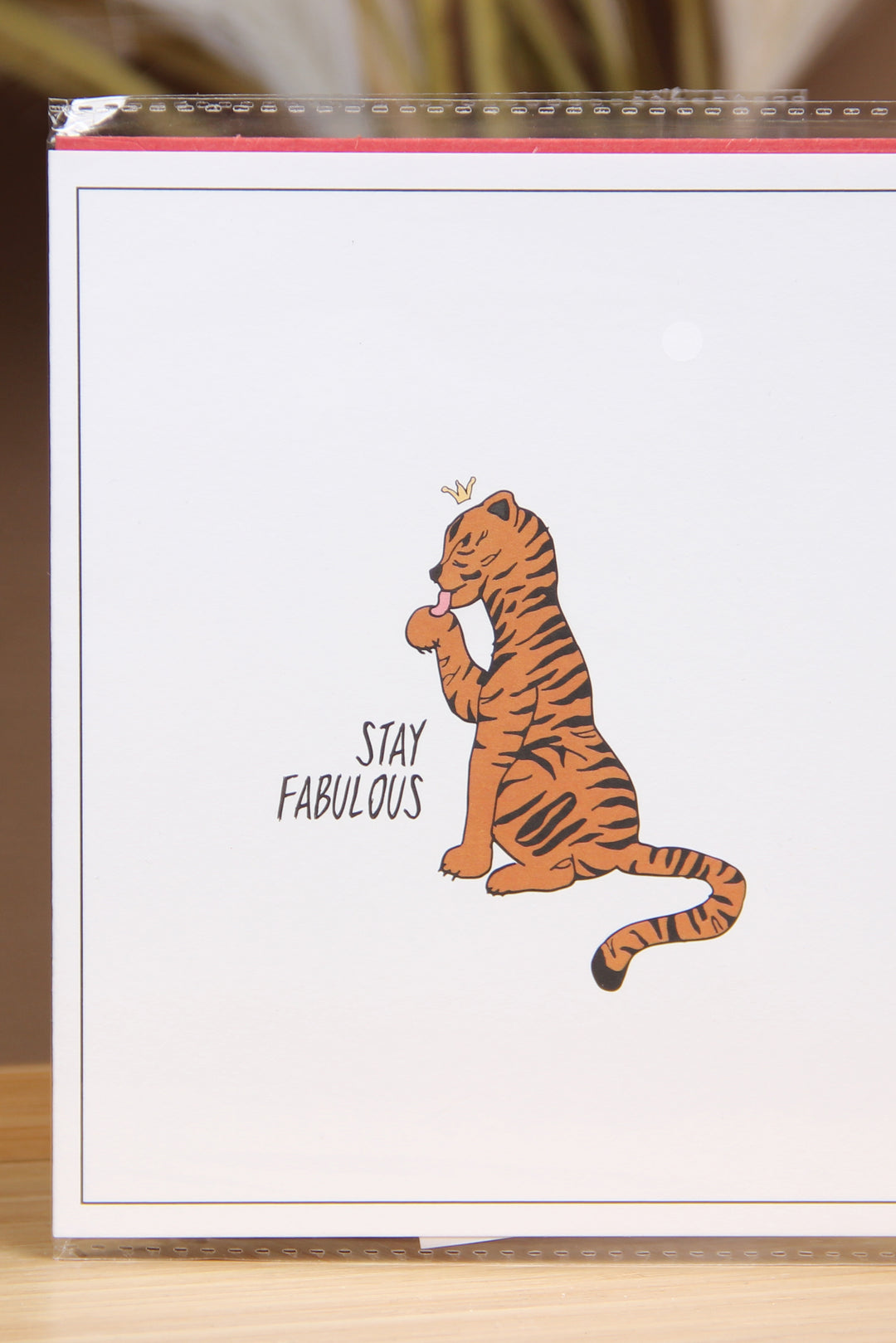 The Gift Label Kort Greeting Card - Stay Fabulous